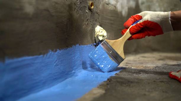 SJ Waterproofing Pros commercial waterproofing team near Blue Point, NY
